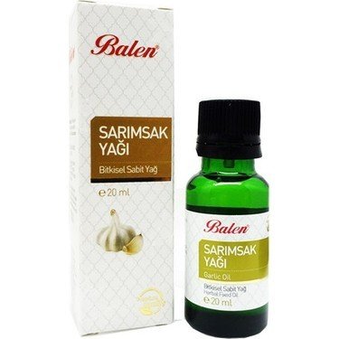 Balen Sarımsak Yağı 20 ml.